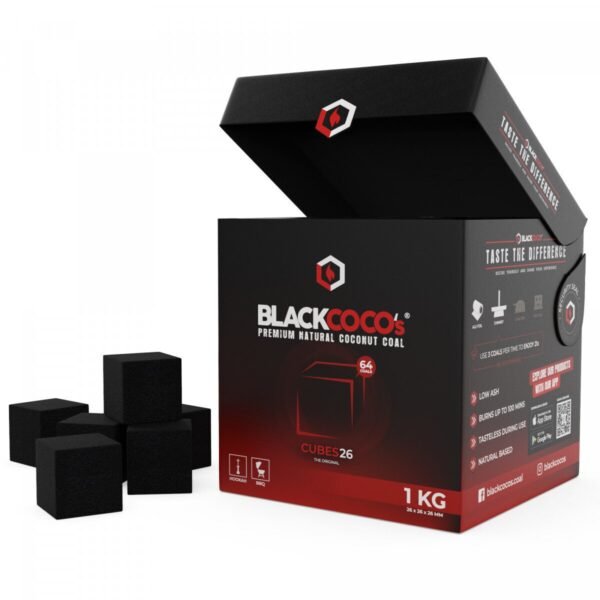 Blackcoco Καρβουνάκια Ναργιλέ 26mm 1kg